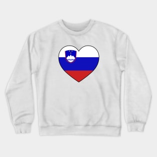 Heart - Slovenia Crewneck Sweatshirt